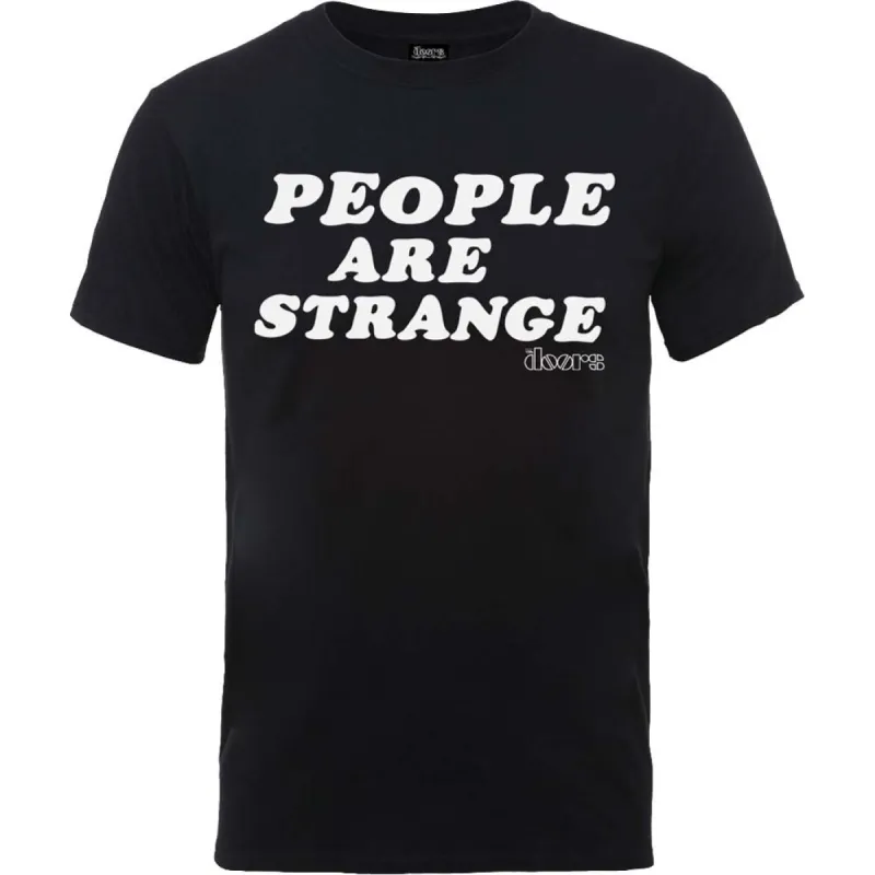 People Are Strange Slim Fit T-shirt sold by Rockabilia