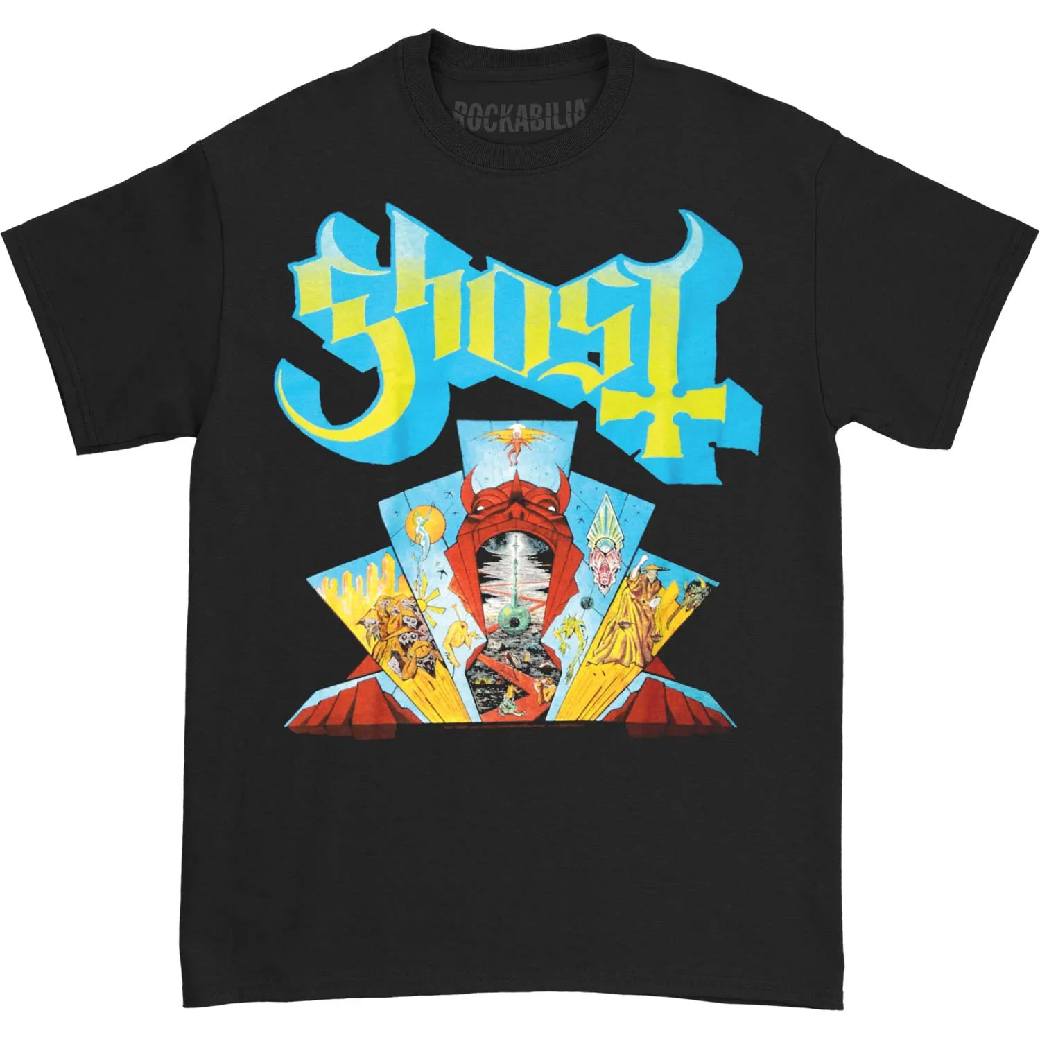 Ghost Devil Window T-shirt sold by Rockabilia