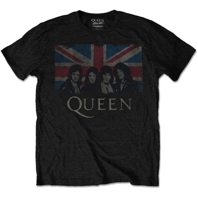 Vintage Union Jack Slim Fit T-shirt sold by Rockabilia
