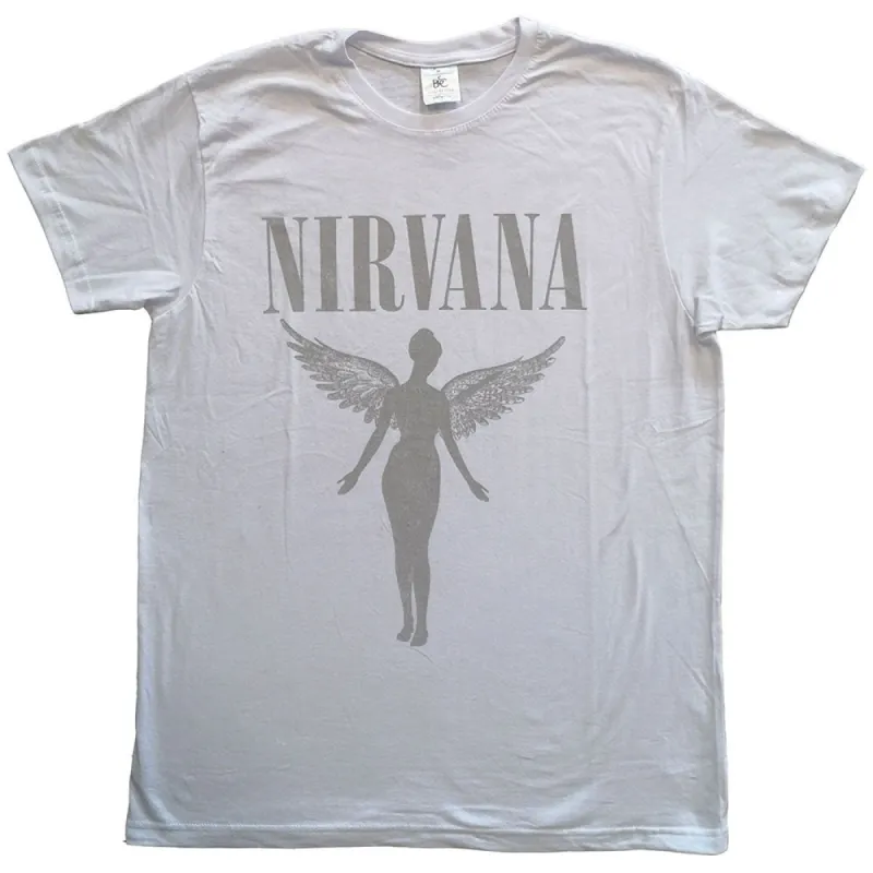 In Utero Tour (Back Print) Slim Fit T-shirt sold by Rockabilia