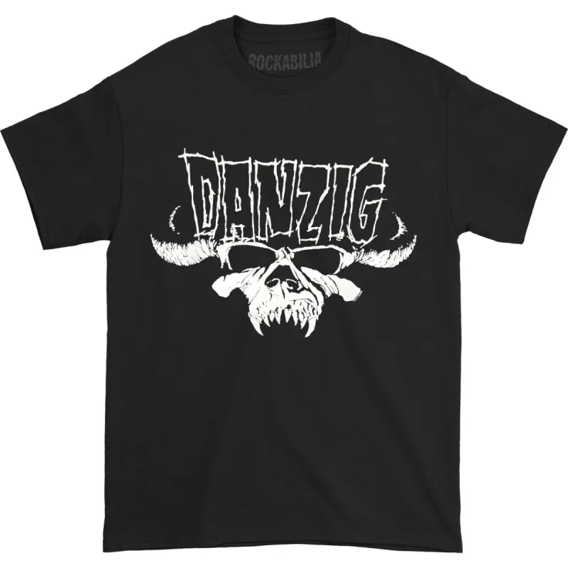 Skull & Logo Regular Mens T T-shirt sold by Rockabilia