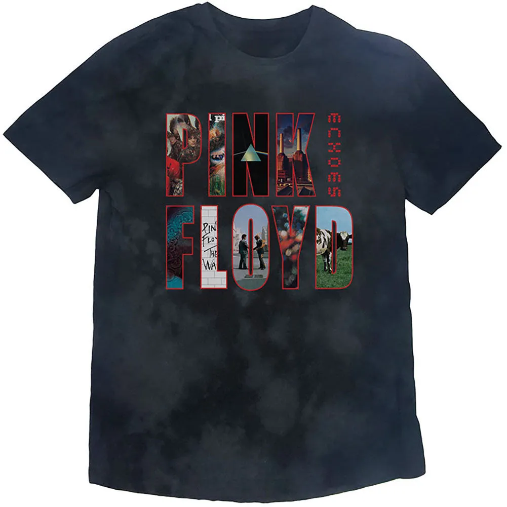 Echoes Album Montage (Dip-Dye) Tie Dye T-shirt sold by Rockabilia