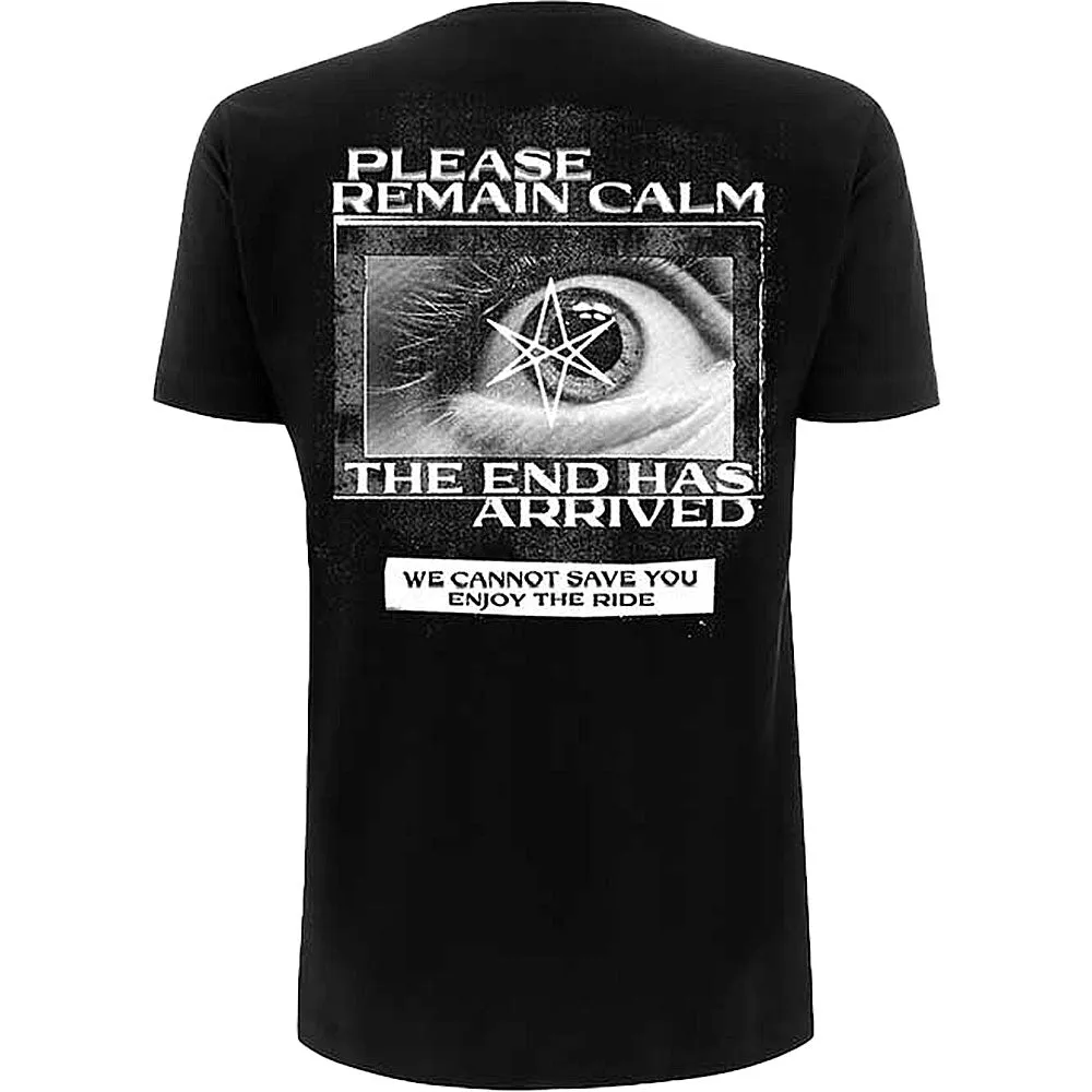 Remain Calm T-shirt sold by Rockabilia product image thumbnail 2