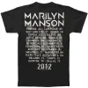 Striped Face 2012 Tour T-shirt sold by Rockabilia