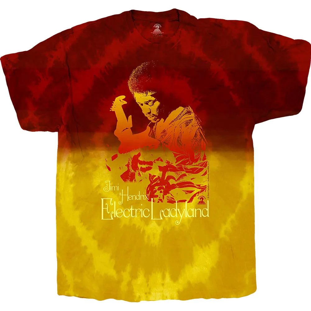 Electric Ladyland (Dip-Dye) Tie Dye T-shirt sold by Rockabilia