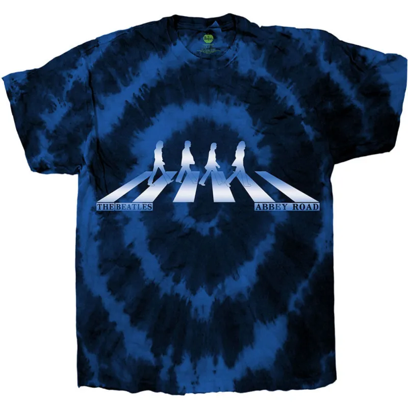 Abbey Road Crossing Gradient (Dip-Dye) Tie Dye T-shirt sold by Rockabilia