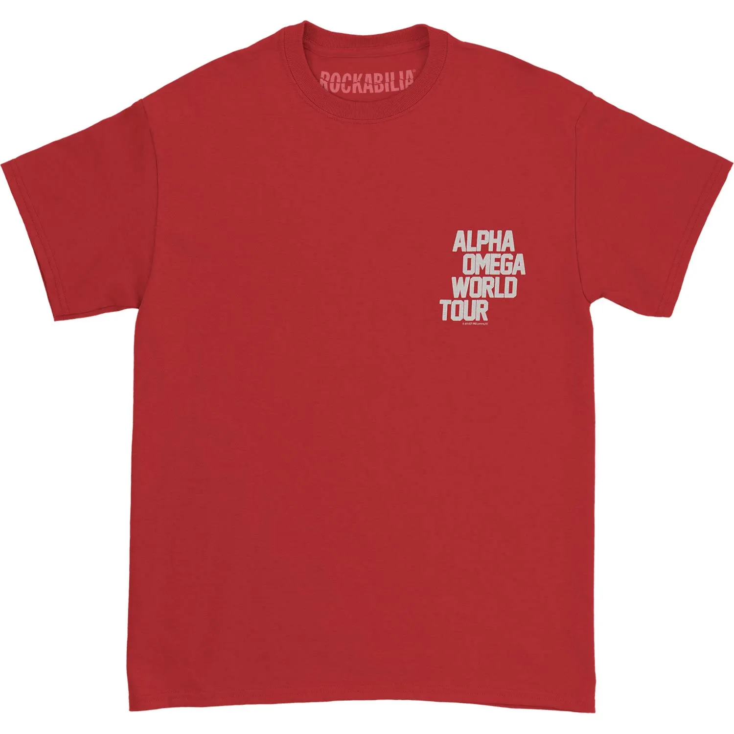 Alpha Omega Tour T-shirt sold by Rockabilia
