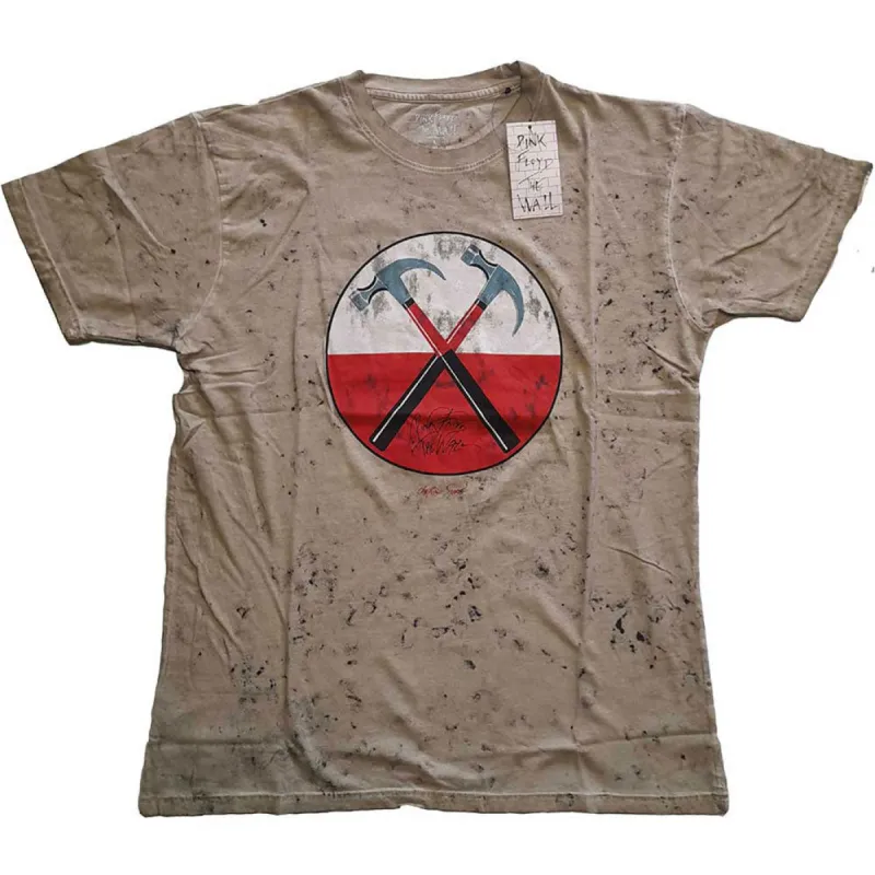 The Wall Hammers (Snow Wash) Vintage T-shirt made by Pink Floyd