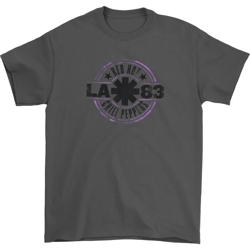 Red Hot Chili Peppers LA 83 Slim Fit T-shirt made by Rockabilia