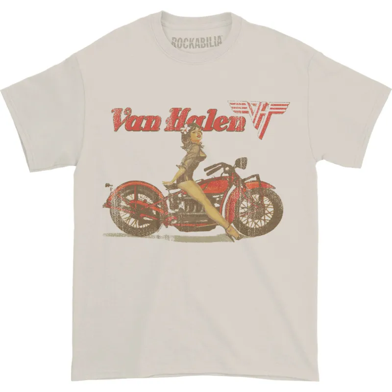 Biker Pin Up T-shirt sold by Rockabilia