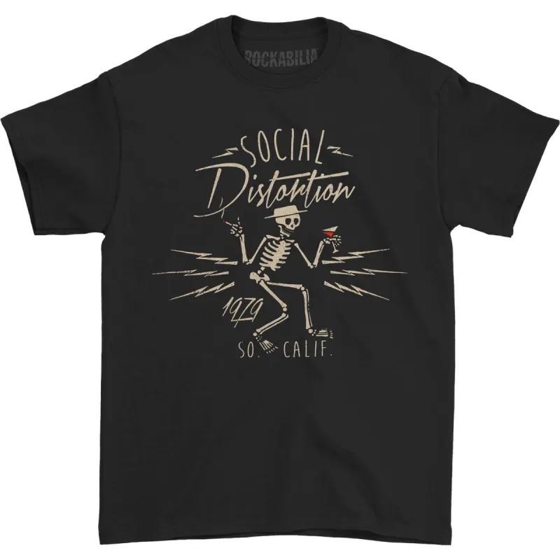 Electric Skelly Tee (Black) T-shirt sold by Rockabilia