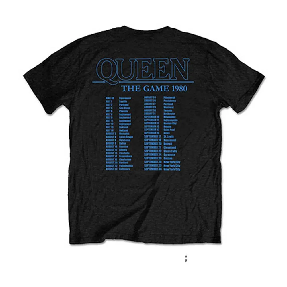 The Game Tour (Back Print) Slim Fit T-shirt sold by Rockabilia product image thumbnail 2