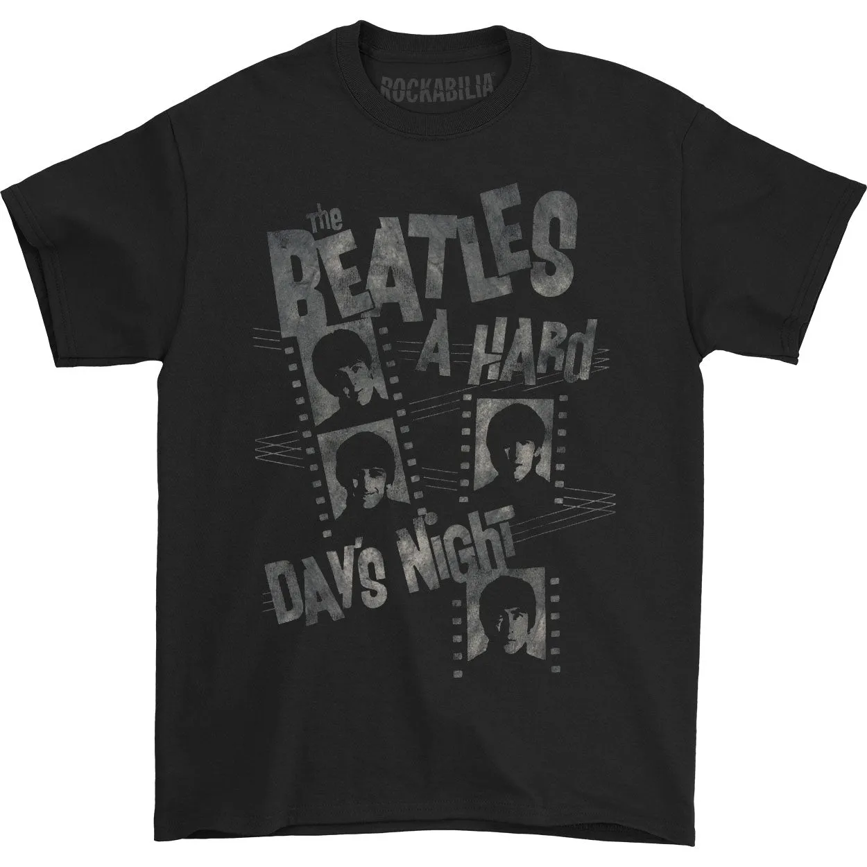 Hard Day's Night Film Strips T-shirt sold by Rockabilia