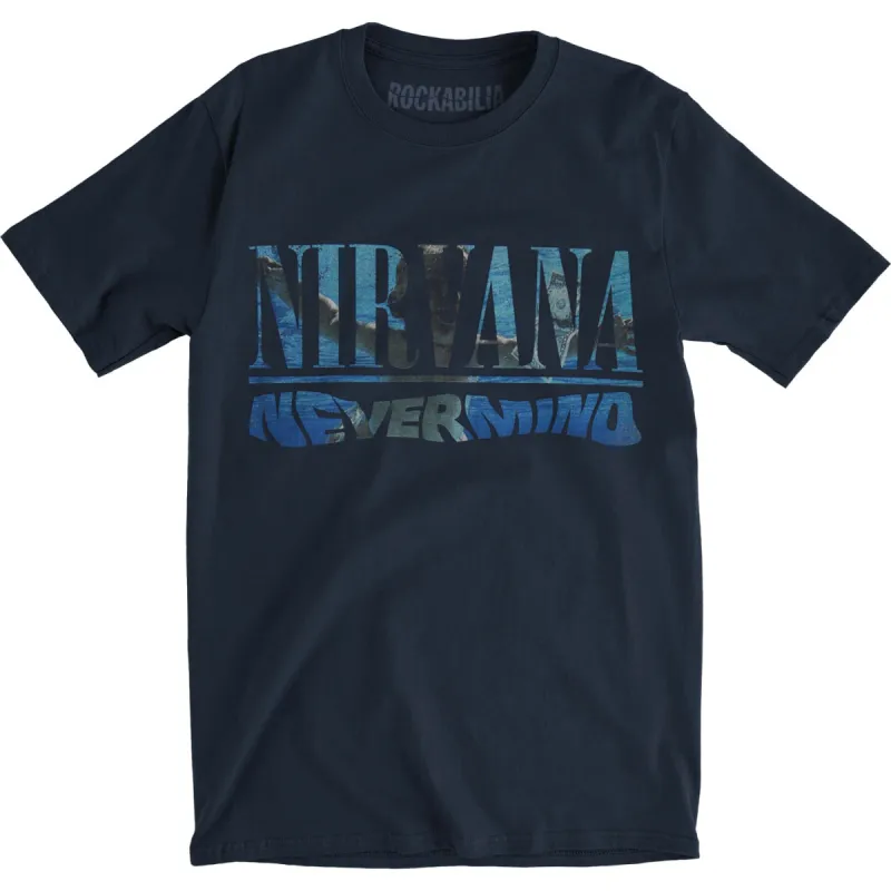 Nevermind Album Play List Slim Fit T-shirt sold by Rockabilia