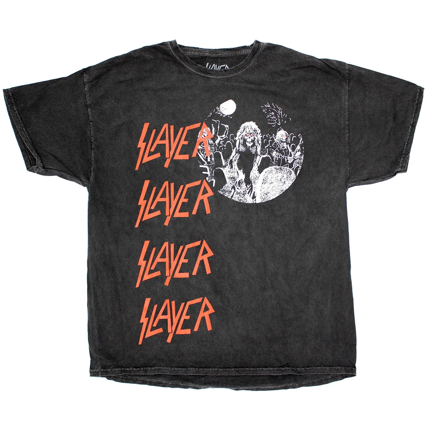 Live Undead Oversized Tee Vintage T-shirt sold by Rockabilia