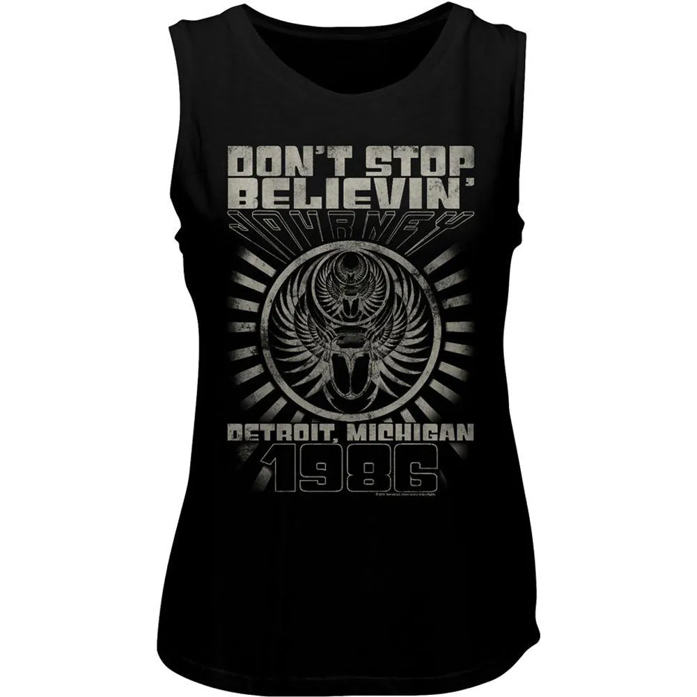 Detroit '87 Womens Tank sold by Rockabilia