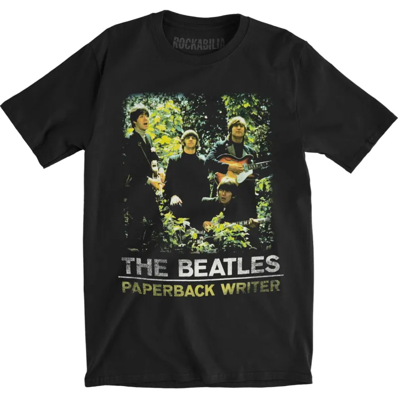 Paperback Writer Slim Fit T-shirt sold by Rockabilia