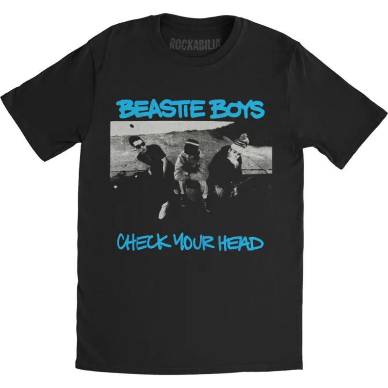 Check Your Head Mens Soft T Slim Fit T-shirt sold by Rockabilia