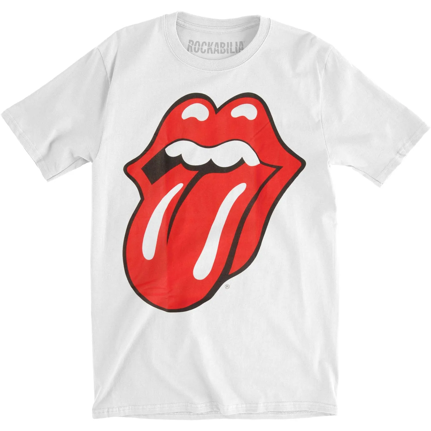Classic Tongue (Soft Hand Inks) Slim Fit T-shirt sold by Rockabilia