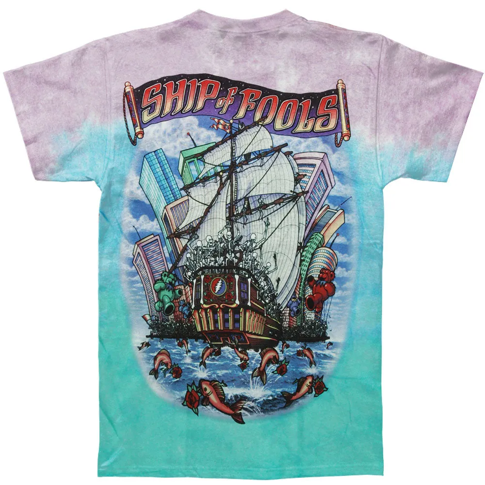 Ship Of Fools Tie Dye T-shirt sold by Rockabilia product image thumbnail 2