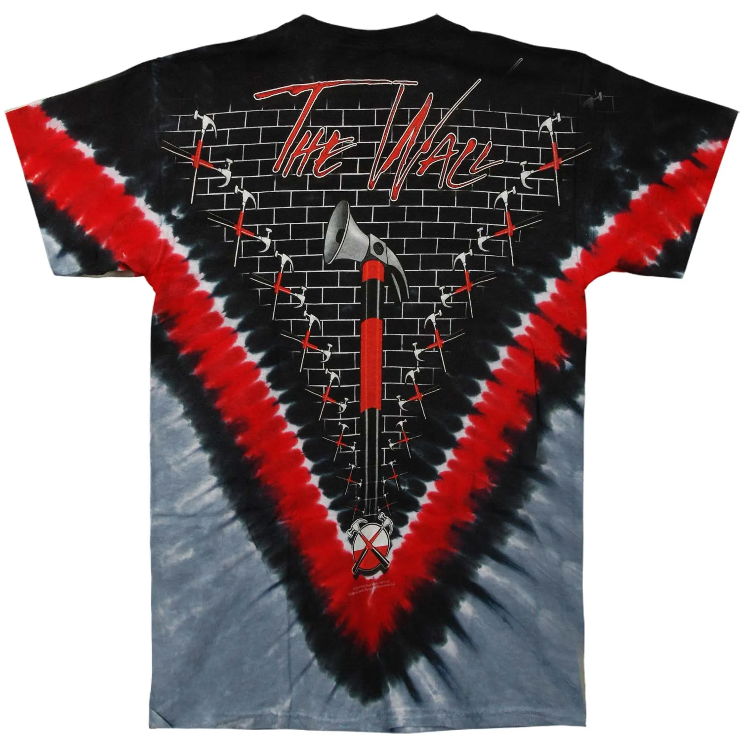 Hammers V Tie Dye T-shirt sold by Rockabilia product image thumbnail 2