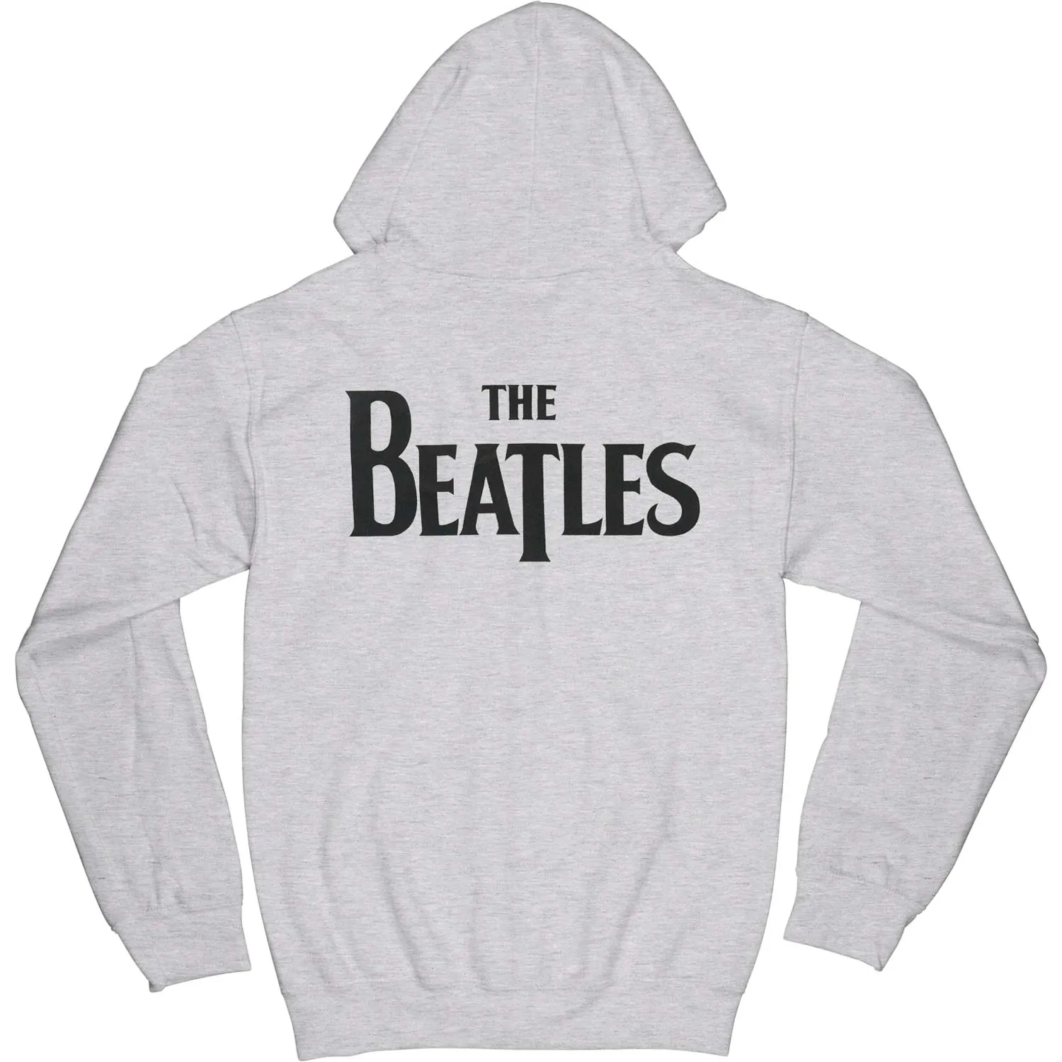 Drop T Logo (Back Print) Zippered Hooded Sweatshirt sold by Rockabilia product image thumbnail 2