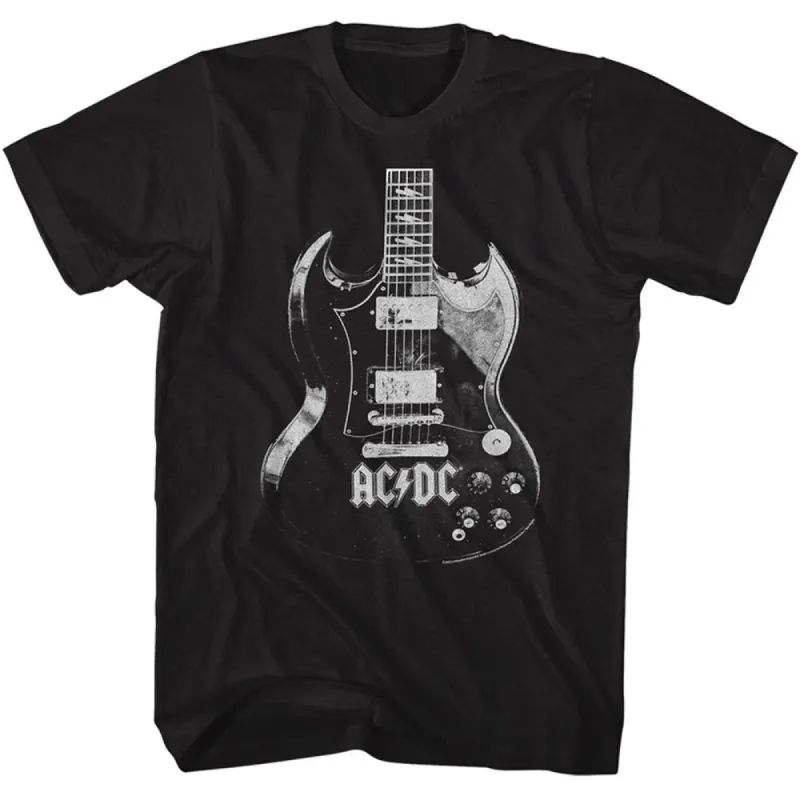 AC/DC Angus Guitar T-shirt sold by Rockabilia