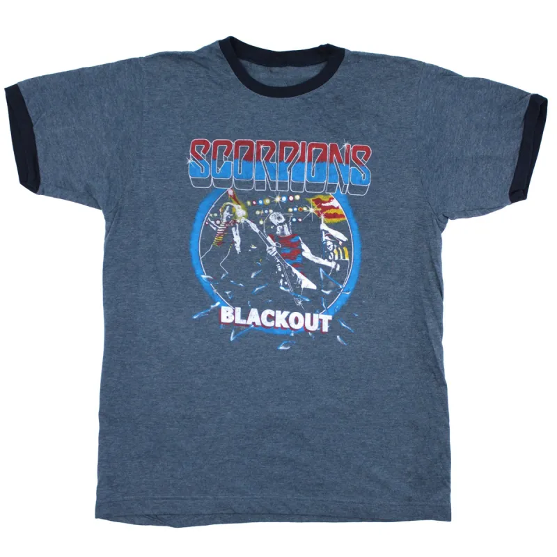Blackout Ringer T-shirt sold by Rockabilia
