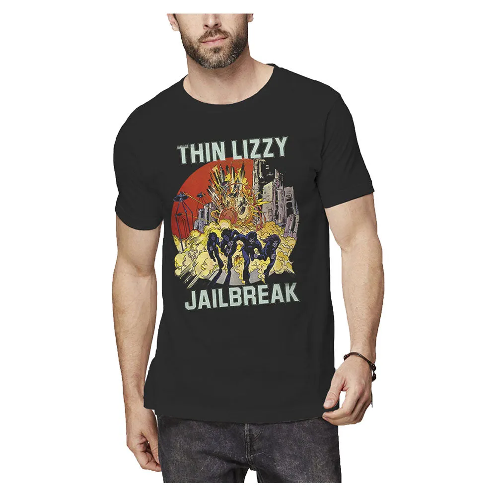 Jailbreak Explosion Slim Fit T-shirt sold by Rockabilia