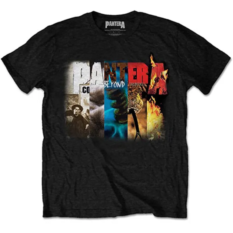Album Collage Slim Fit T-shirt sold by Rockabilia
