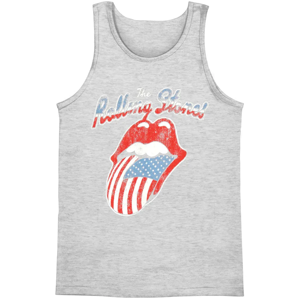 USA Tongue Mens Tank sold by Rockabilia