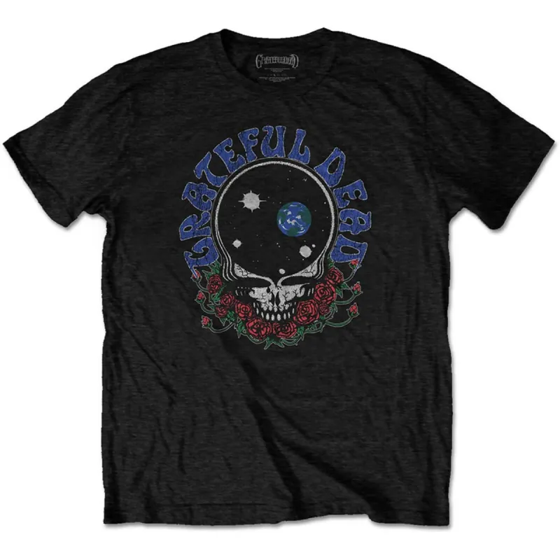 Space Your Face & Logo Slim Fit T-shirt sold by Rockabilia