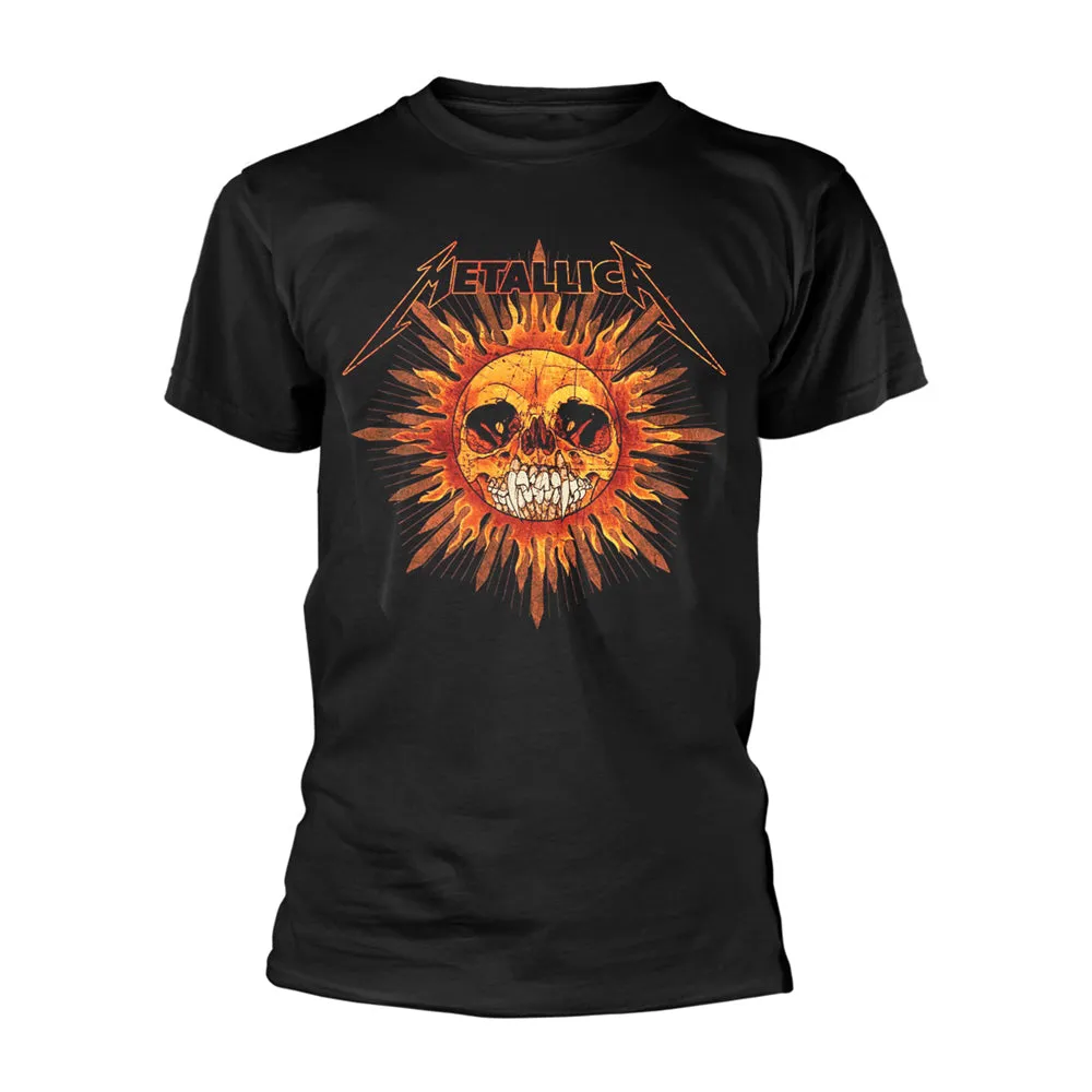 Pushead Sun T-shirt sold by Rockabilia