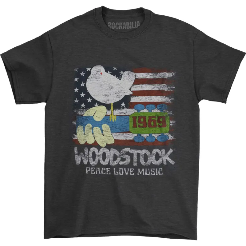 Woodstock Americana T-shirt sold by Rockabilia