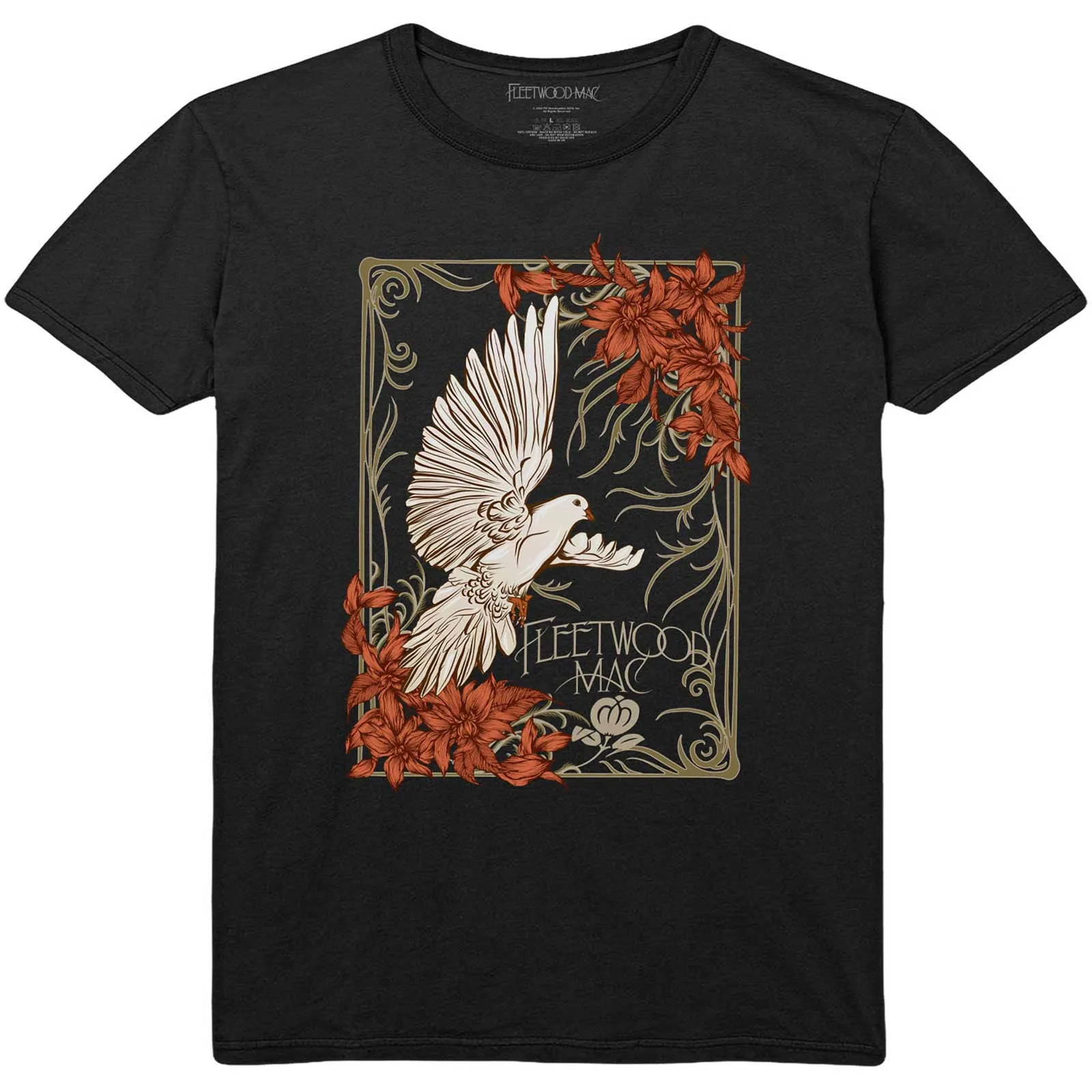 Fleetwood Mac Dove T-shirt sold by Rockabilia