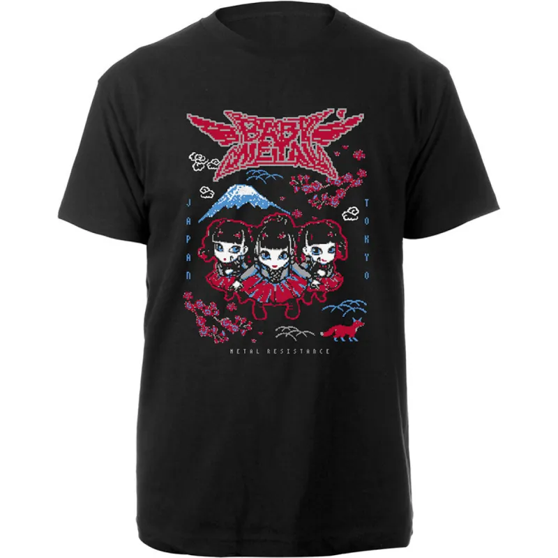 Pixel Tokyo Slim Fit T-shirt sold by Rockabilia