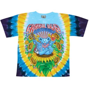 Guru Bear Tie Dye T-shirt sold by Rockabilia