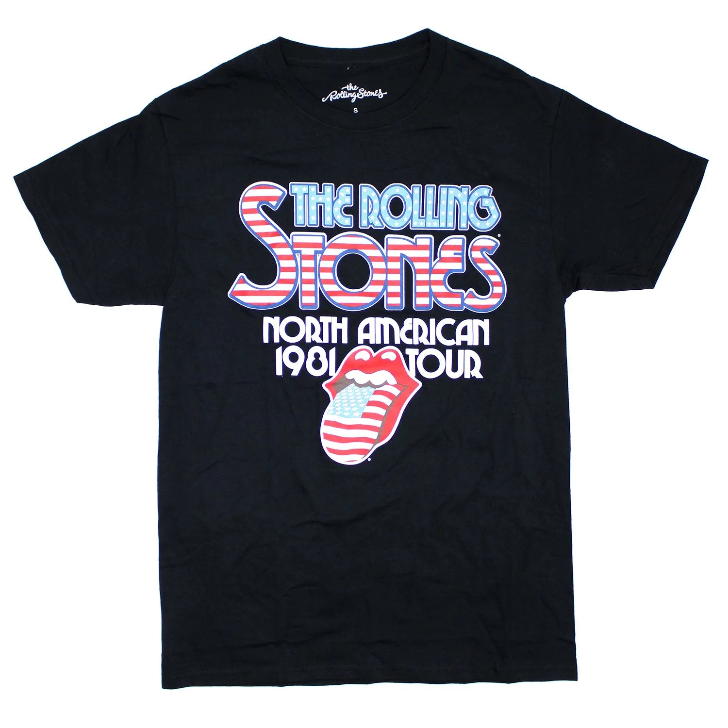North American 1981 Tour T-shirt sold by Rockabilia