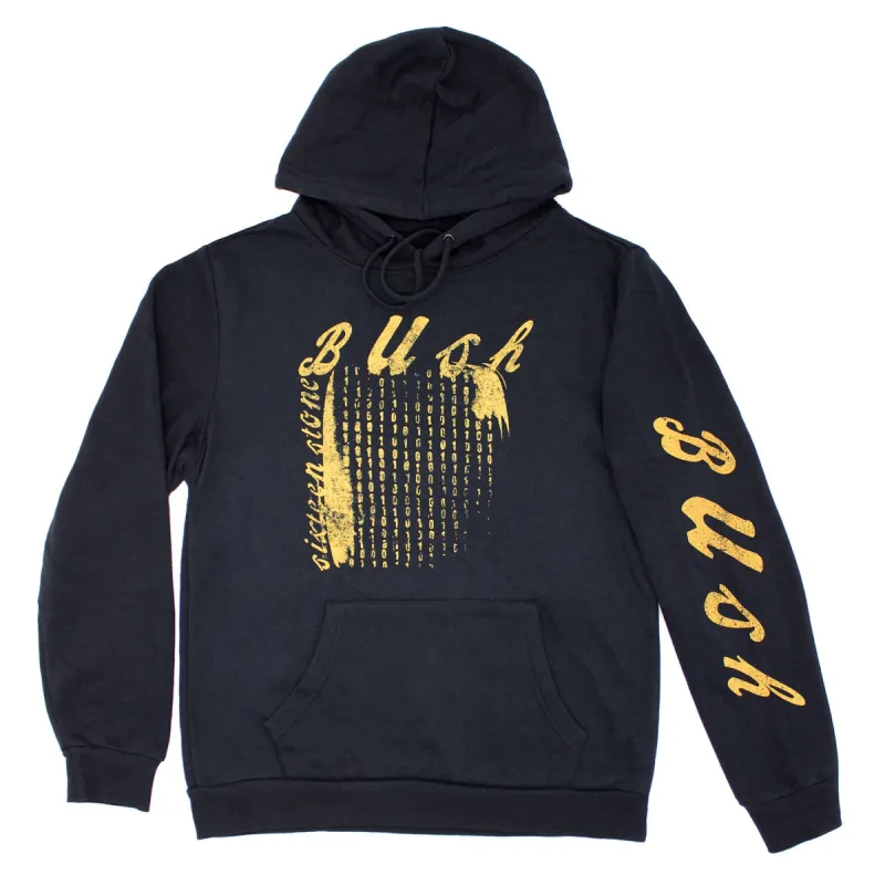 16 Stone Distress Gold Hooded Sweatshirt sold by Rockabilia