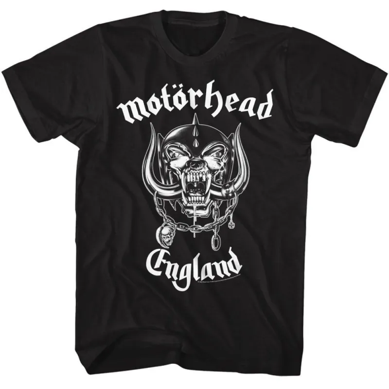 Motorhead England T-shirt sold by Rockabilia
