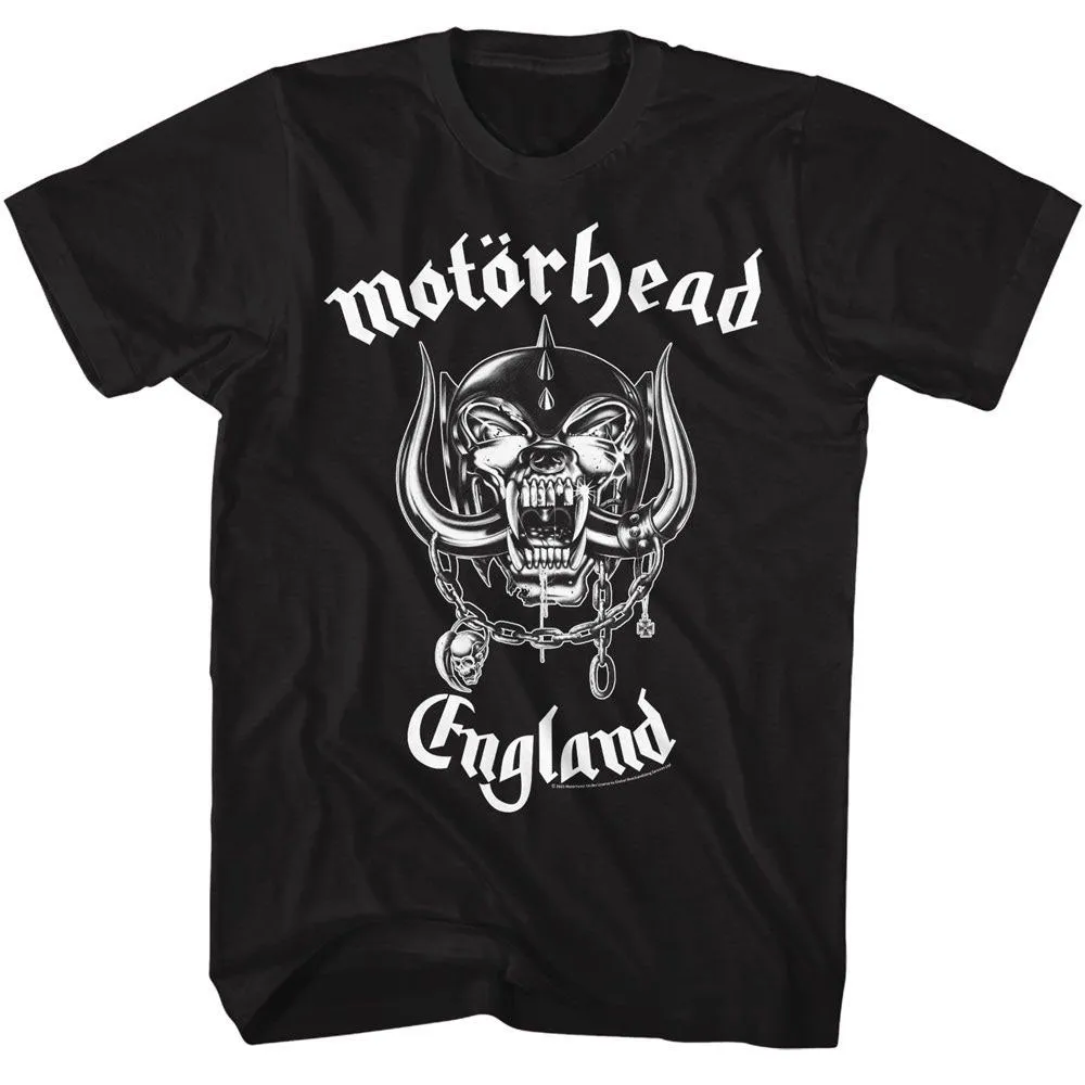Motorhead England T-shirt sold by Rockabilia