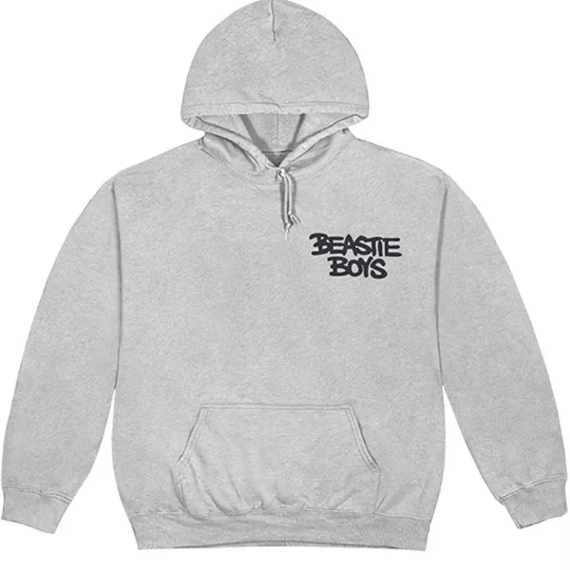 Check Your Head (Back Print) Hooded Sweatshirt made by Rockabilia