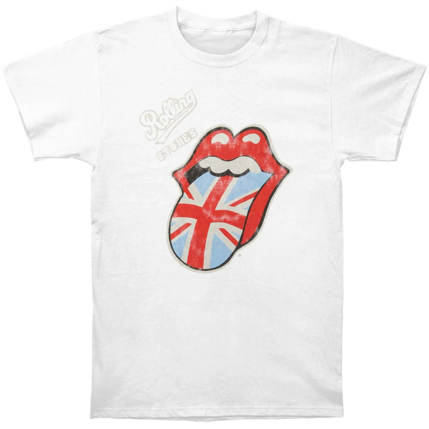 Vintage British Tongue (Soft-Hand Inks) Slim Fit T-shirt sold by Rockabilia