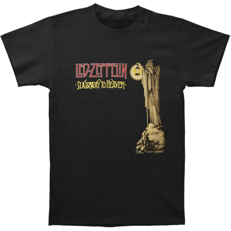 Stairway To Heaven Lyrics On Back T-shirt sold by Rockabilia