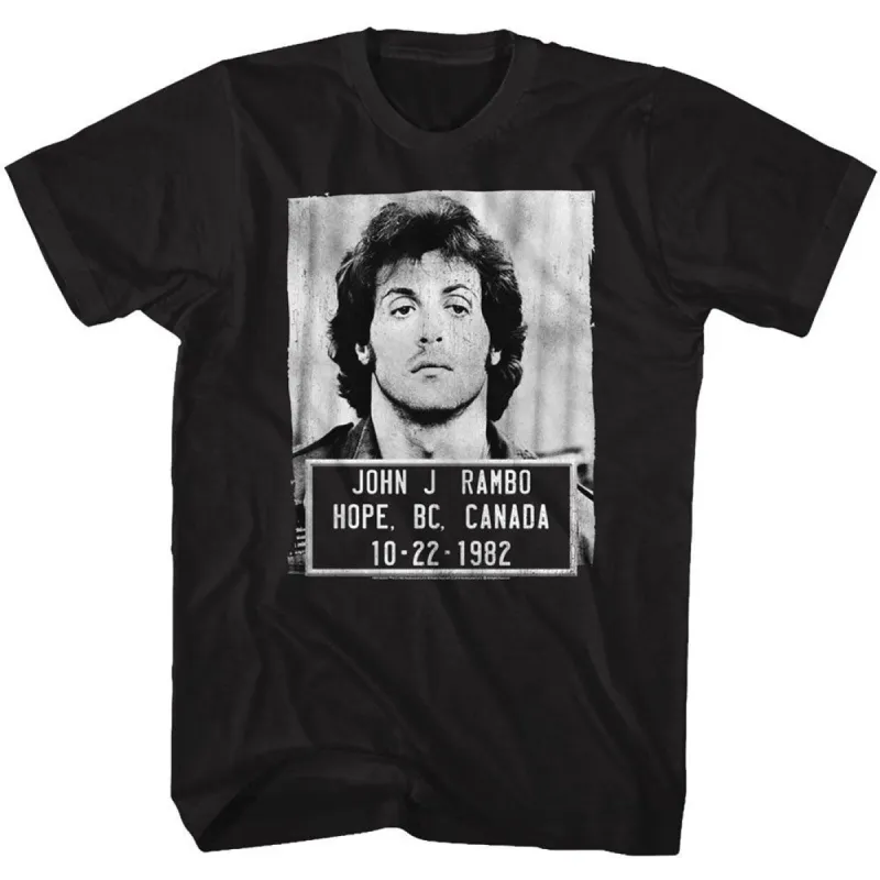 Mugshot T-shirt sold by Rockabilia