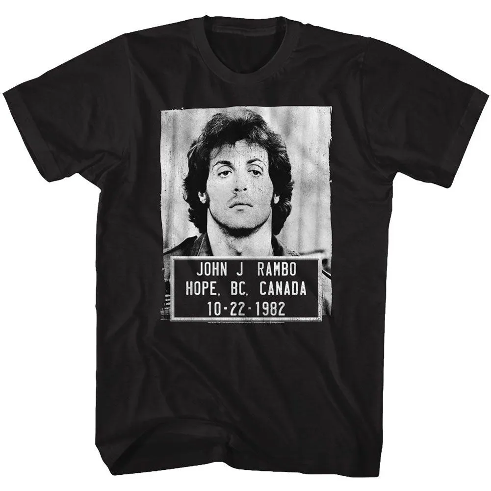 Mugshot T-shirt sold by Rockabilia
