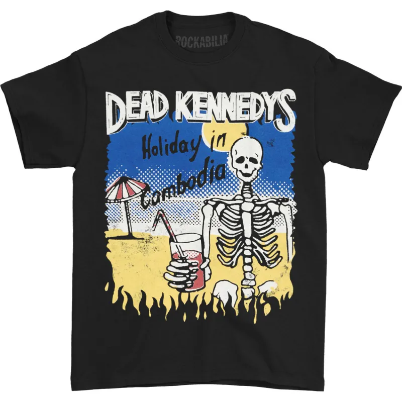 Cambodian Skeleton T-shirt sold by Rockabilia