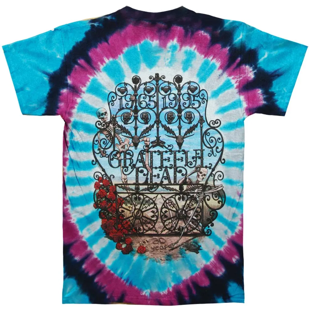 30th Anniversary Tie Dye T-shirt sold by Rockabilia product image thumbnail 2