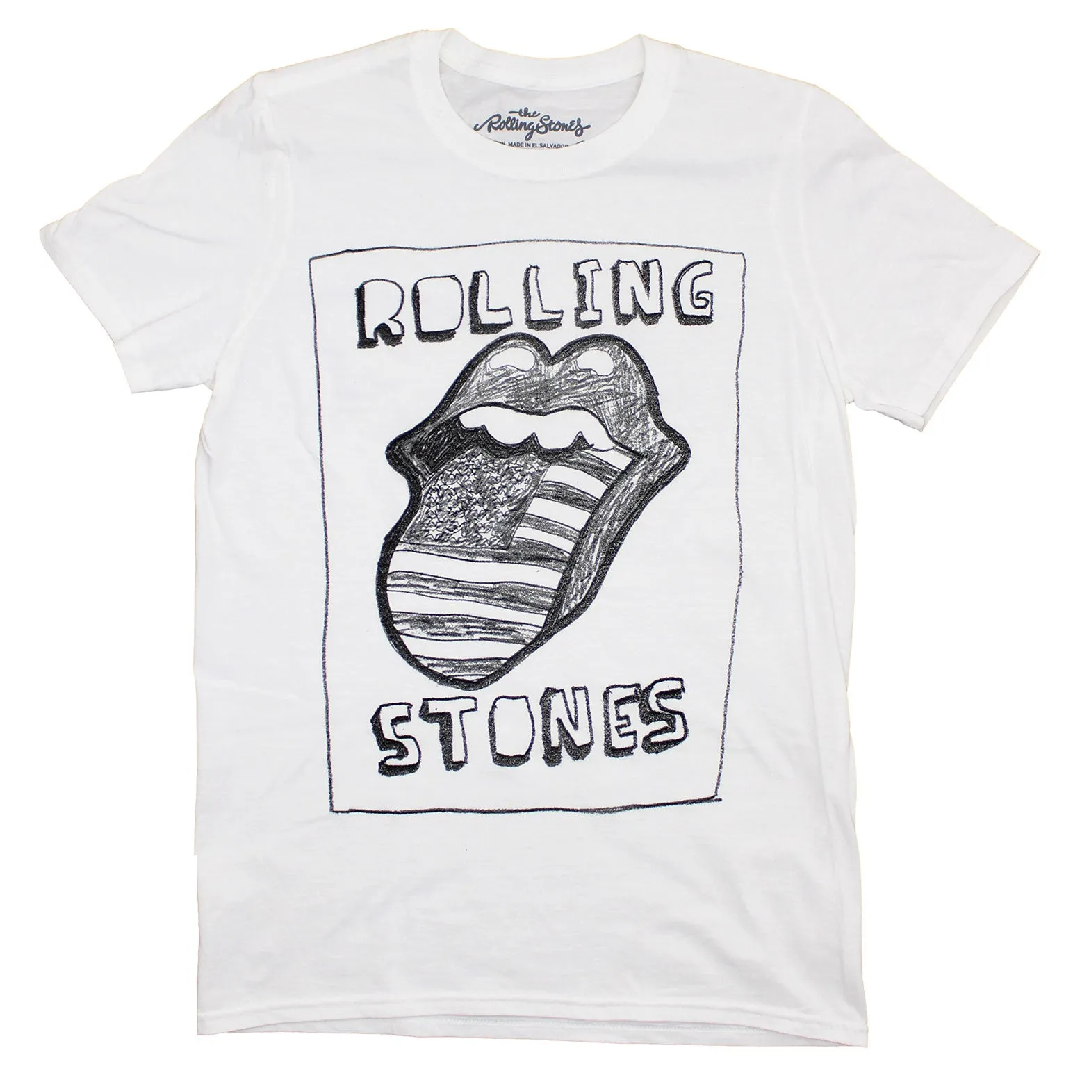 Sketch US Tongue T-shirt sold by Rockabilia