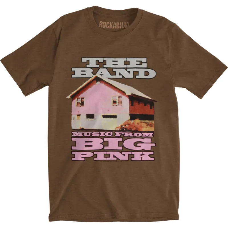 Big Pink Slim Fit T-shirt sold by Rockabilia